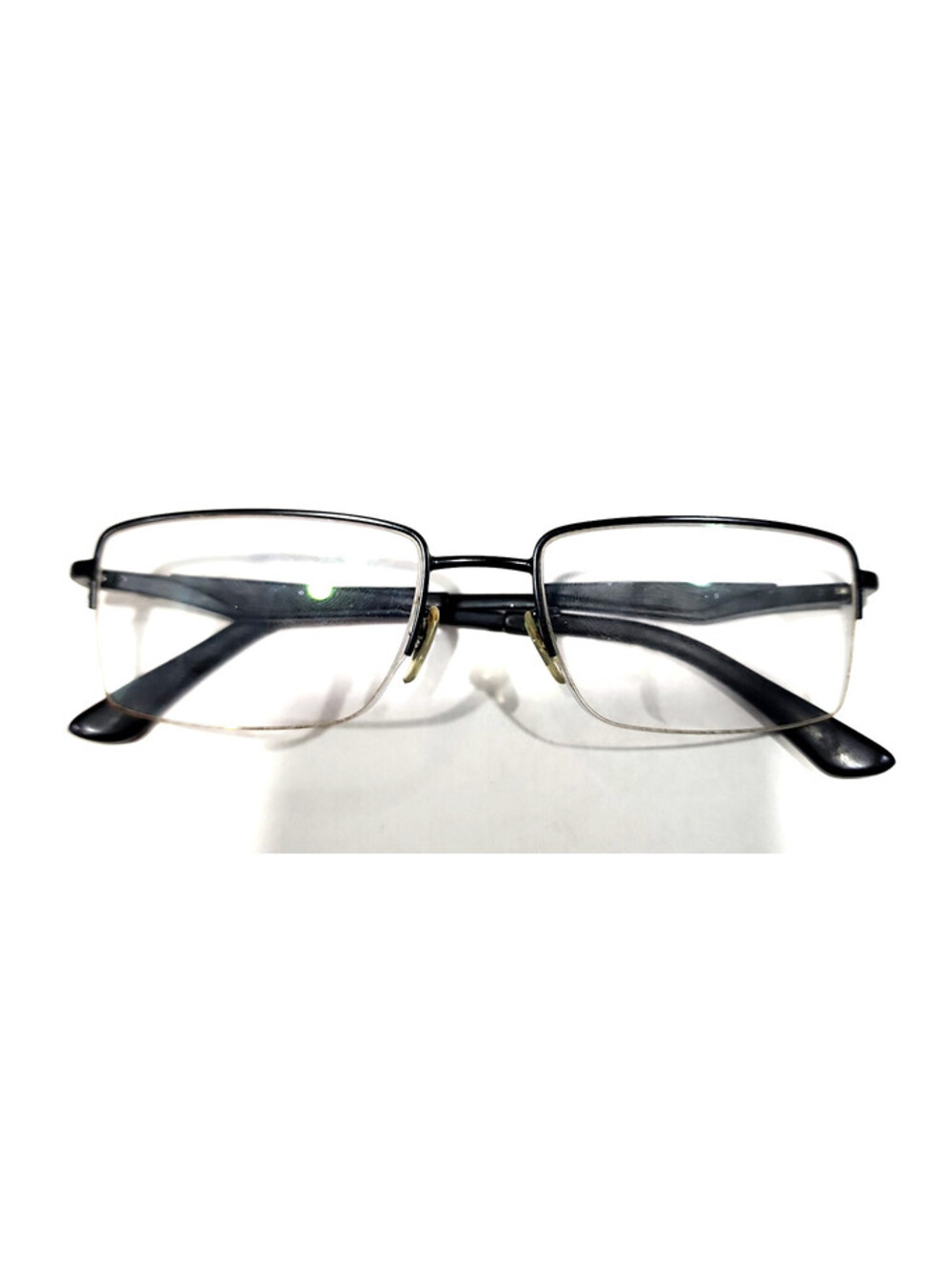 Ray Ban RB6285 2503 Broken Parts Black Half Rim Eyeglasses 53-18 140